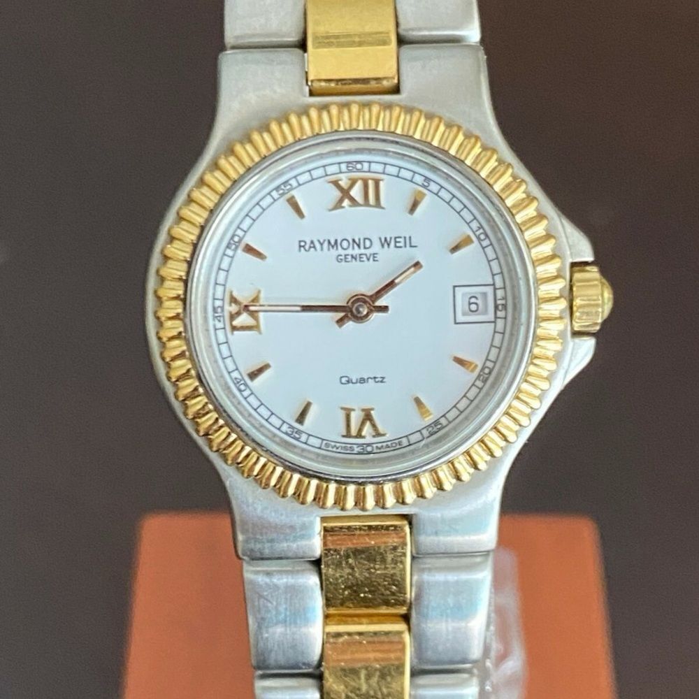 Raymond Weil Two-Tone Gold and Silver Watch